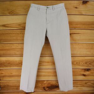 Kirkland Signature Chino Pants Mens Size‎ 32x31 Beige Cotton Blend Straight Leg